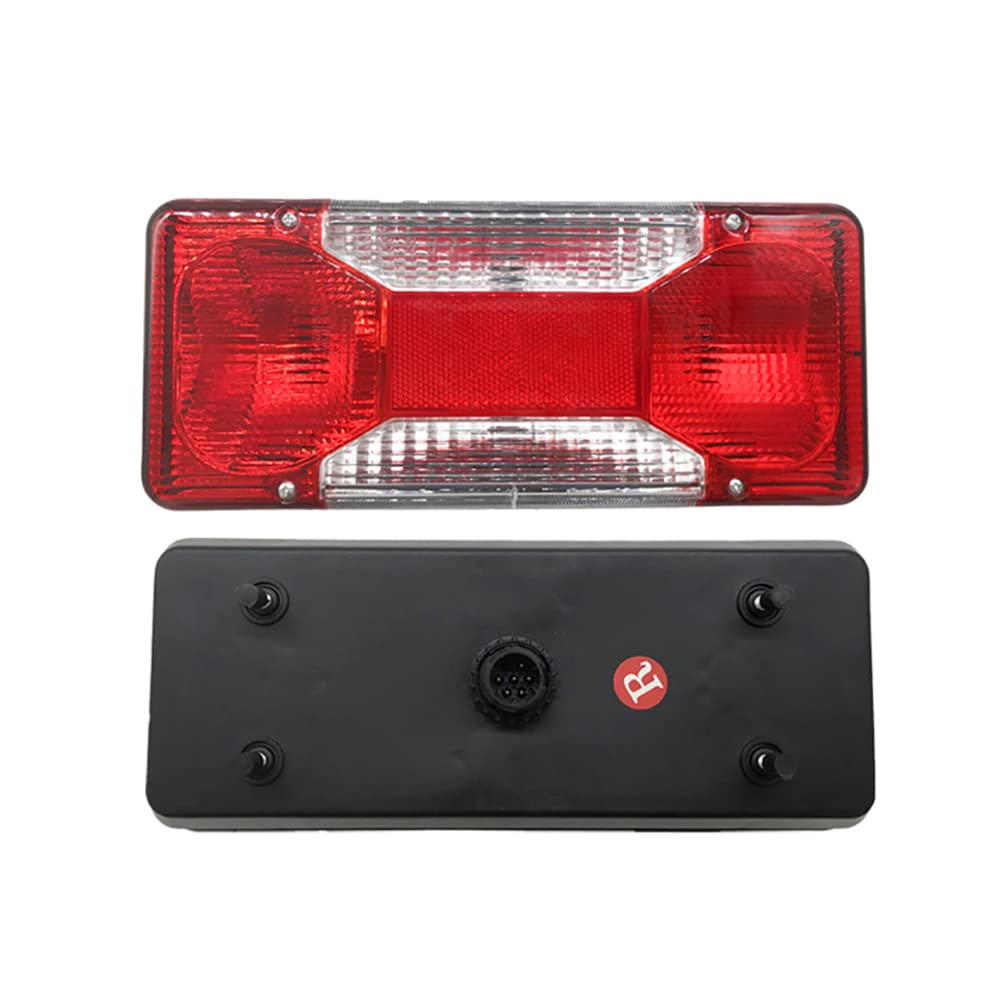 Światło tylne do IVECO, 24 V tylne światła lewe/prawe światło hamowania samochodu kierowcy po stronie pasażera, 69500026 69500032,Red-lewe