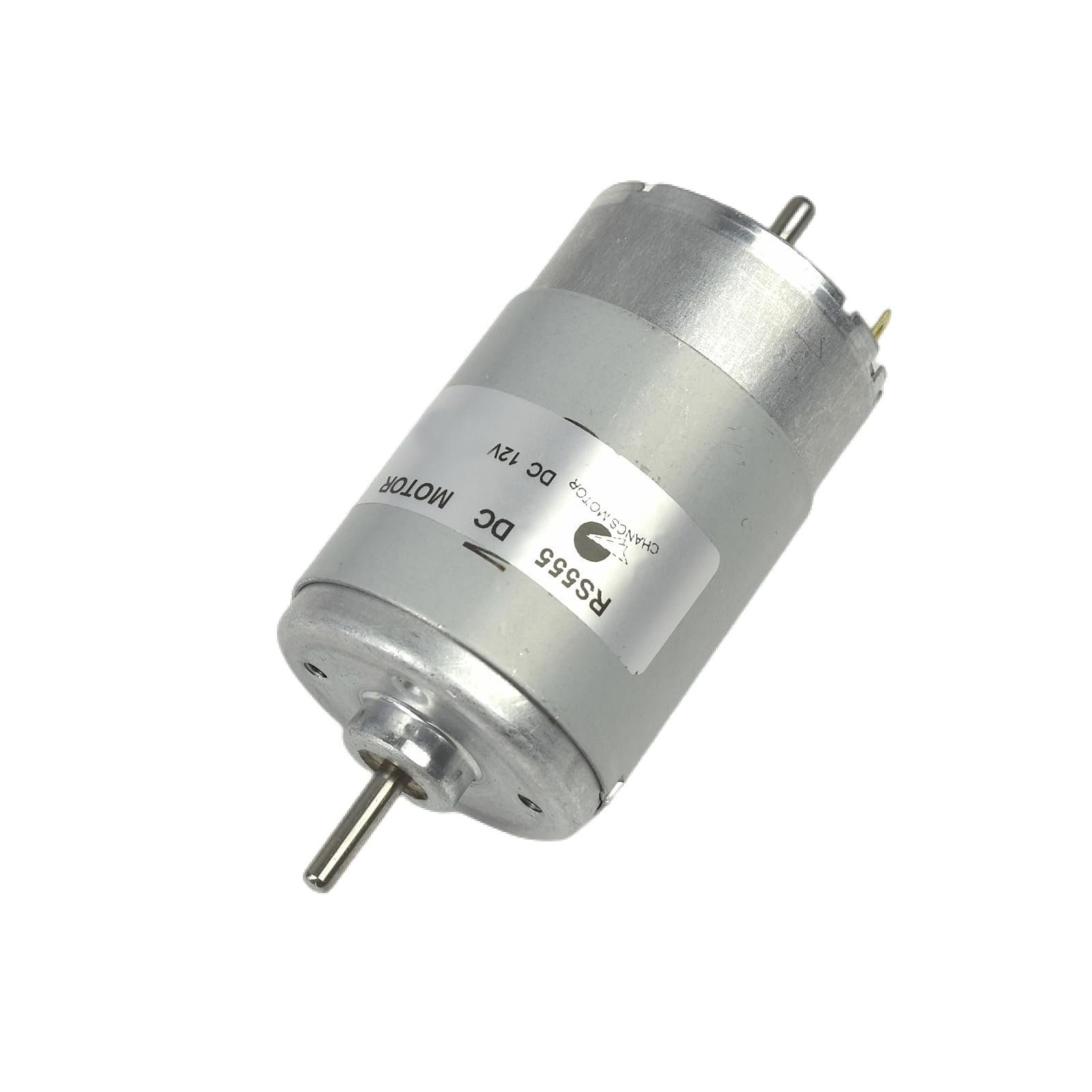 CHANCS Electric Motor 555 Double Shaft DC 12V 8000RPM Motor Drive