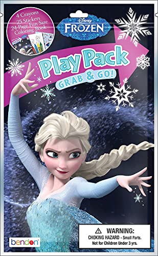 Bundle Of 12 Disney Frozen Grab & Go Play Packs #TOP2