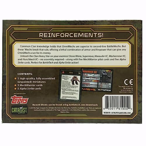 Battletech Mini Force Pack: Clan Heavy Star #TOP2