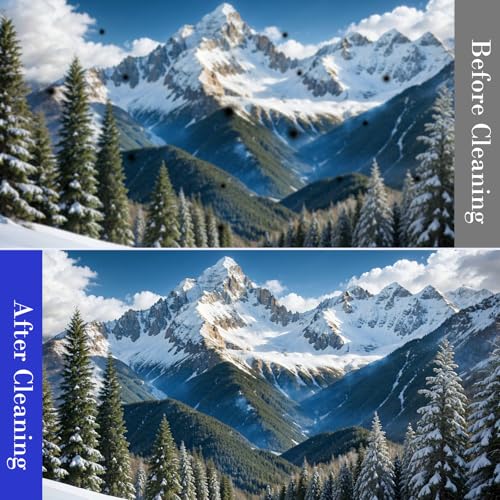 20 Piezas 24mm Hisopos de Limpieza de Sensor de Fotograma Complet, Kit de Limpieza Sensor Full Frame + Líquidos de Limpieza para Objetivo, Filtros, DSLR, Móvil - imagen 7