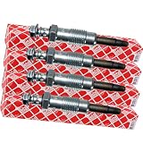 4x Febi Glühkerze
