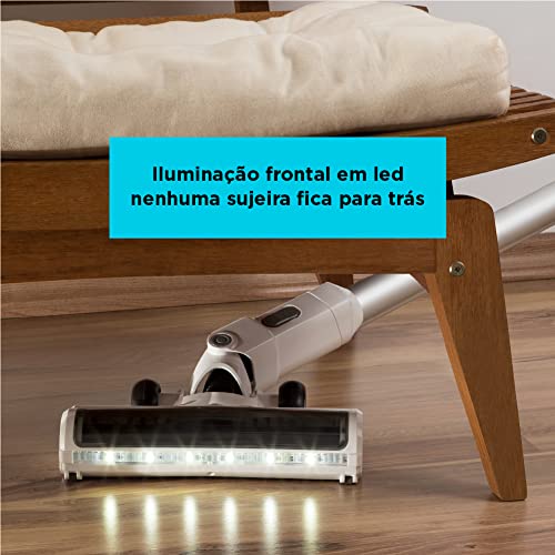 Black Decker Aspirador de Pó Vertical, Portátil, Alta Capacidade de Sucção 2 em 1, Modelo AV240, 24V