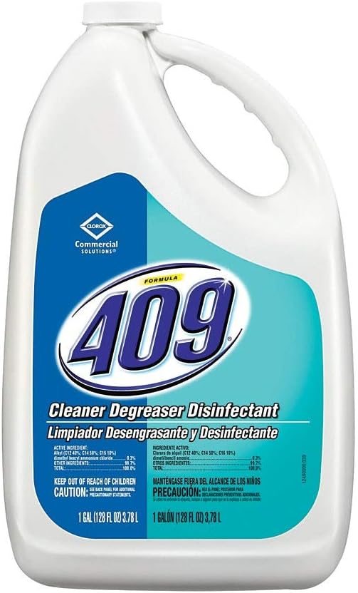 Clorox CLO 35300 Formula 409 1 Gallon Cleaner Degreaser/Disinfectant Bottle