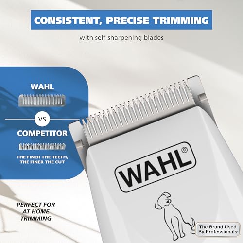 image for Wahl Yelp-Free Battery-Operated Dog Trimmer for Grooming – Ideal for