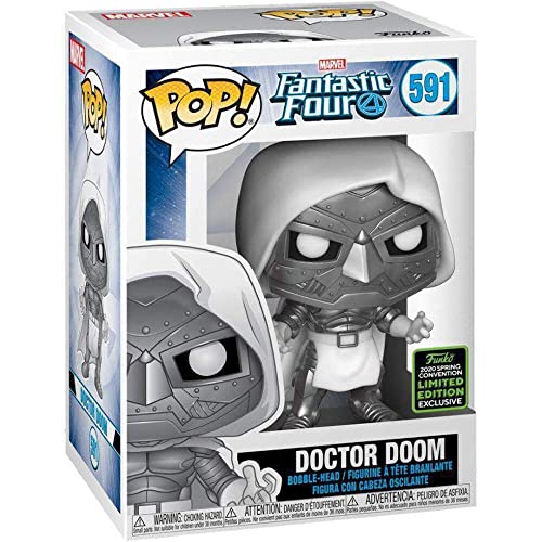 Funko Pop Marvel: Fantastic Four - Doctor Doom #591 Exclusivo