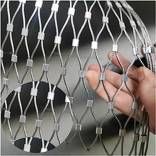 Flexible Stainless Steel Rope Mesh Rust and Corrosion Resistant Steel Wire Mesh Metal Woven Mesh Con