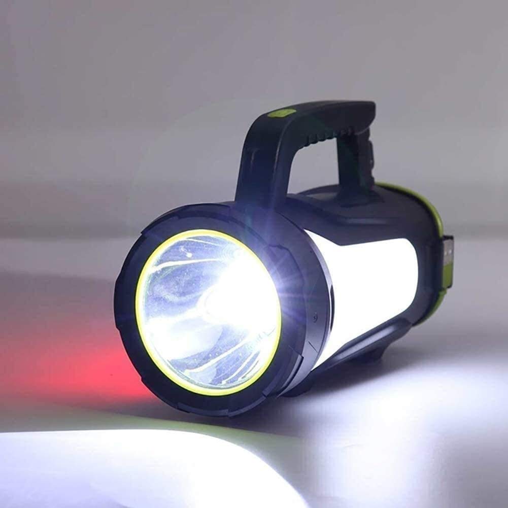 DIRIGIÓ Linterna USB Linternas Recargables de Alta luz Lumina súper Brillante Linterna táctica con USB Cable, antorcha Impermeable Adecuado for Senderismo, Camping