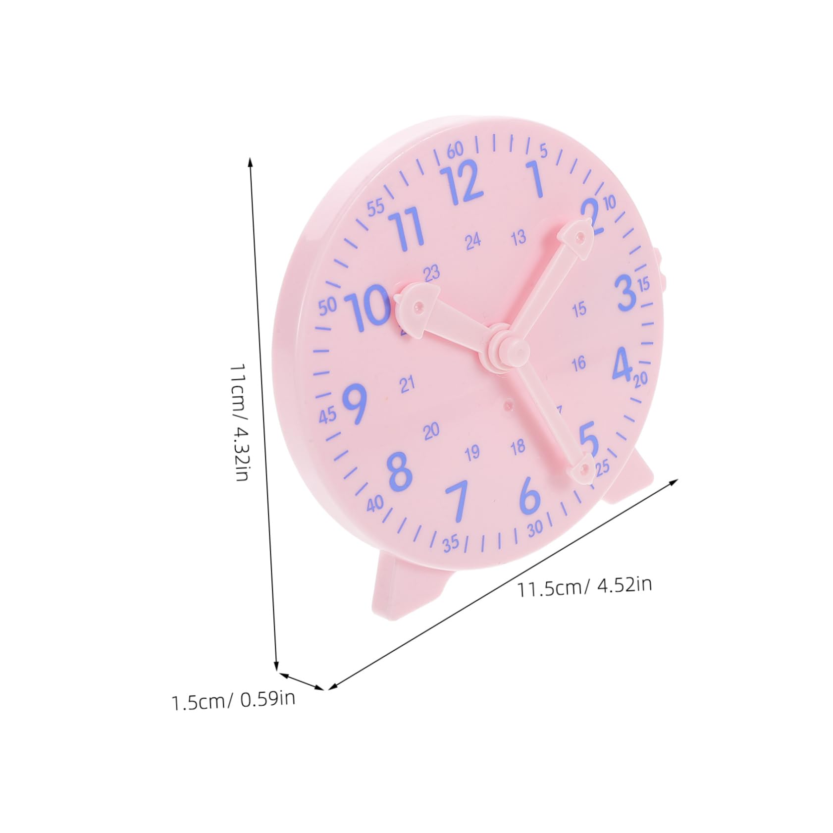 FOYTOKI Educational Boys and Girls Learning Clock Time Teaching Tool for Preschool Classroom Time Teaching Aid