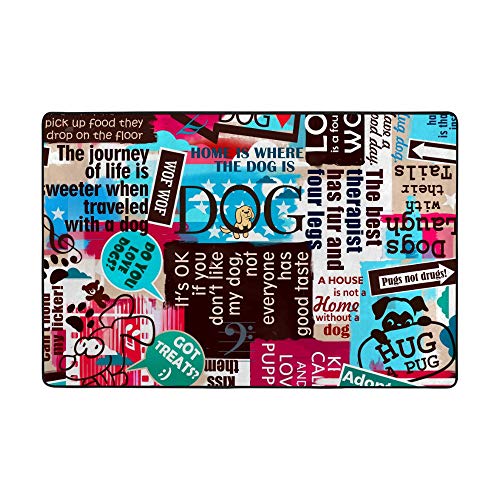 Tapis rétro coloré Ruchen de 180x120 cm idéal pour sublimer un salon chaleureux