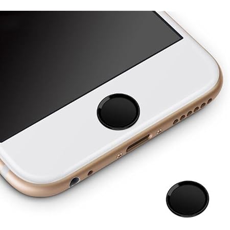 Amazon ホームボタンシール Sakula 指紋認証可能 Iphone8 Iphone8 Plus Iphone7 Iphone7 Plus Iphone6s Iphone6 Plus Ipad Pro Ipad Miniなど対応 ホームボタンシール ブラックフレーム ブラック ホーム ボタンシール 通販