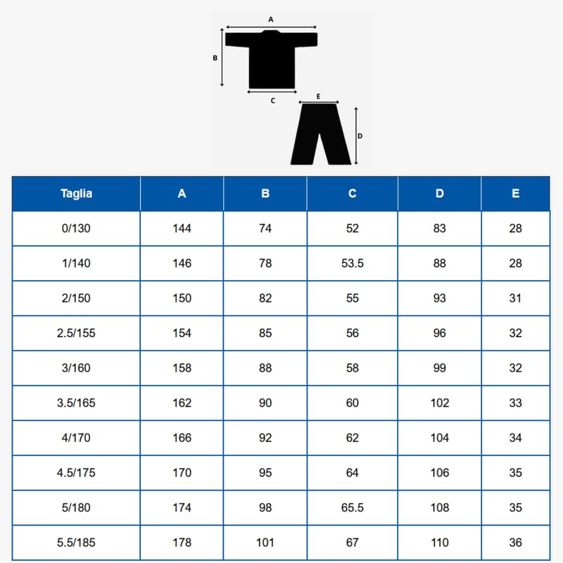 Divisa Karate Karategi Kumite Pro - Kimono da Competizione 350 g/m² - Ultra-Leggero con Rinforzi Bianco, Diverse Taglie