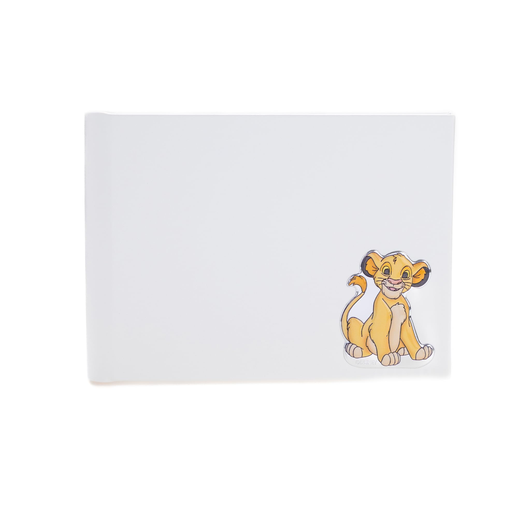 VALENTI & CO. Disney Baby - Lion King Simba - Baby Photo Album - Gift Idea for Christening, Birth or Birthday Children