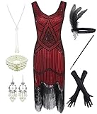 latin dresses for sale uk Flatterkleid mit Pailletten von 1920S: Aus Polyester, Perlen und Pailletten.