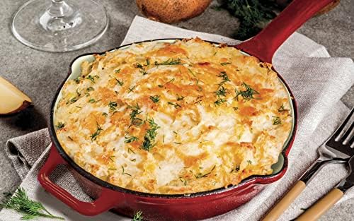 Eternal Living Enameled Cast Iron Skillet - Thumbnail 5