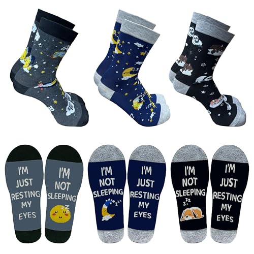 KoMico 3PCS Funny Novelty Socks for Men & Women - IÃ¢â‚