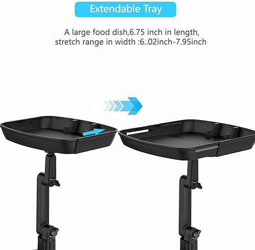 Miniatura 5 de Bandeja portavasos, bandeja para bebidas para automóvil, rotación de 360, ajustable, antideslizante, para comer, accesorios portátiles para