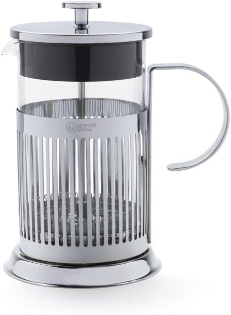 Leopold Vienna Coffee Maker Chrome, Silver, 800 ml