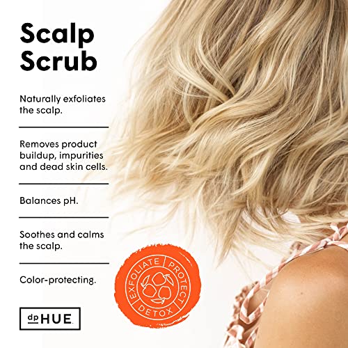 Dphue Apple Cider Vinegar Scalp Scrub - 9 Oz, Pack Of 2 - Natural Exfoliating Scrub & Dry Scalp Treatment - With Pink Himalayan Sea Salt, Aloe Vera & Avocado Oil - Gluten Free, Vegan #TOP1