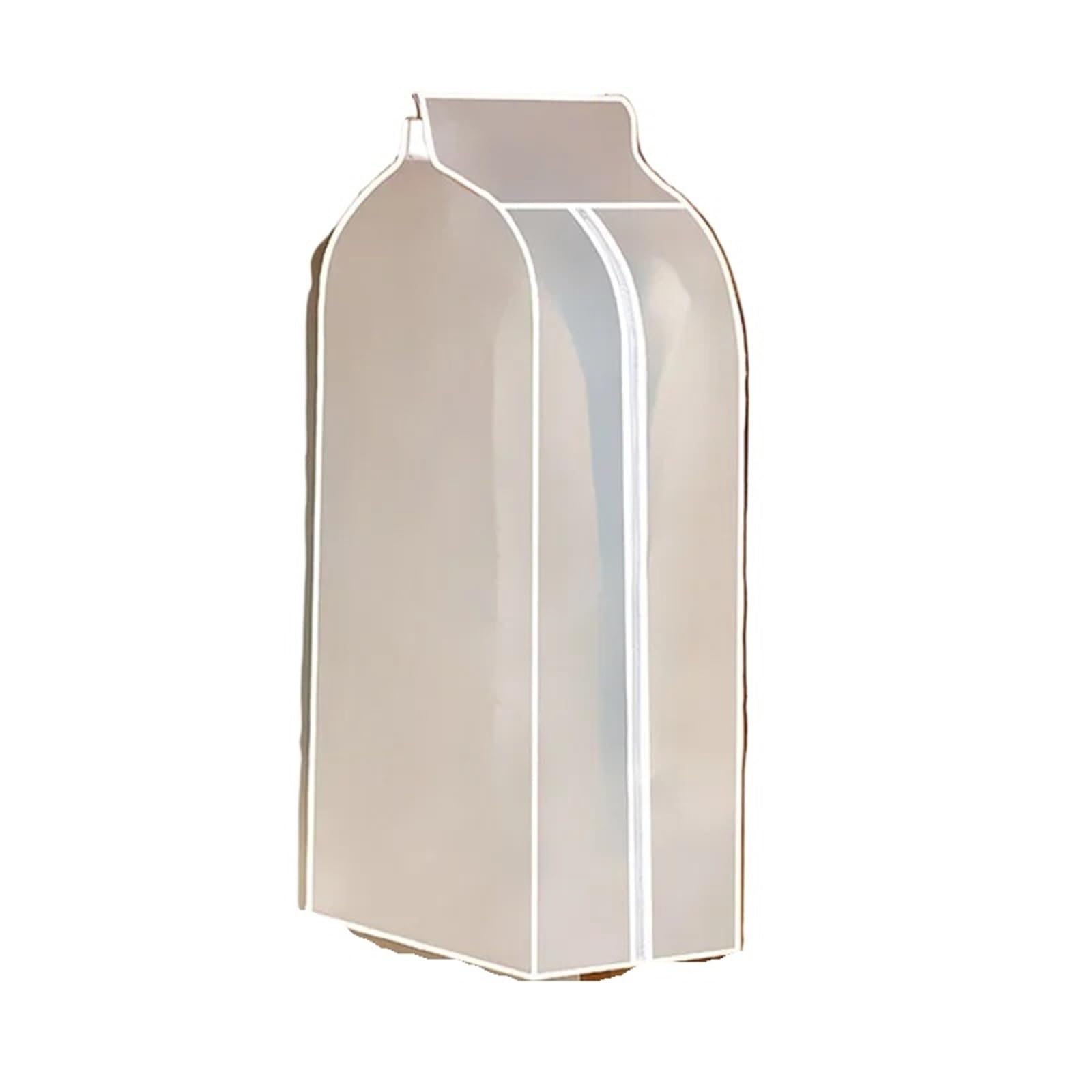 Clothes Rail Cover Clothing Dust Cover Transparent Dress Clothes Garment Hanging Organizer Dustproof Wardrobe Storage(50x30x90cm)