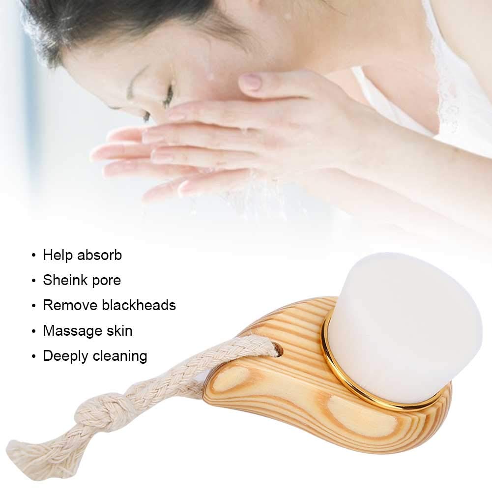 Brosse Manuelle Ultra Douce Pour Le Visage - Nettoyage Peau - Neuf - Marque Générique