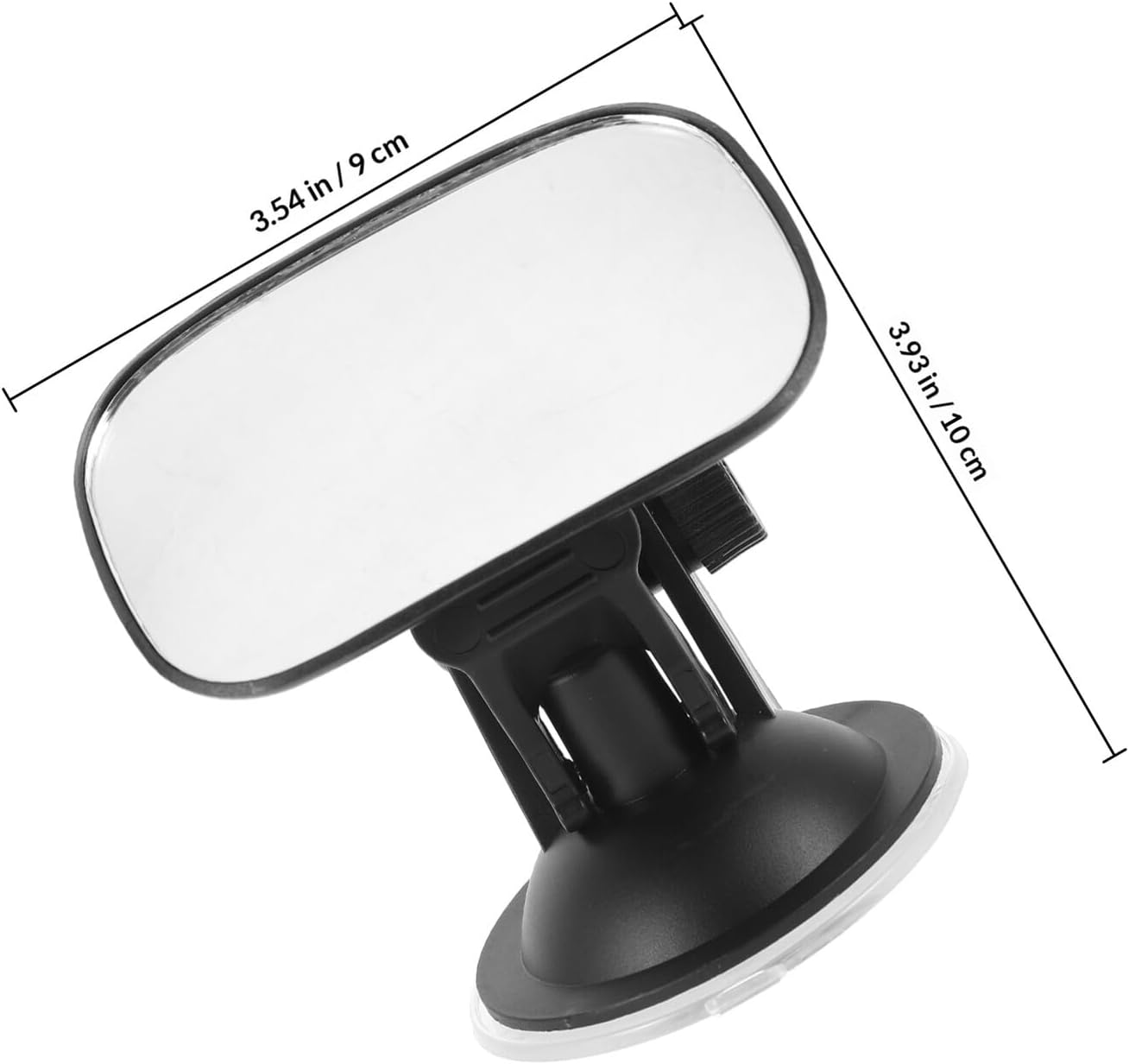 Car Mirror Rear Facing Mirror with Suction Cup for Backseat Safety Monitoring