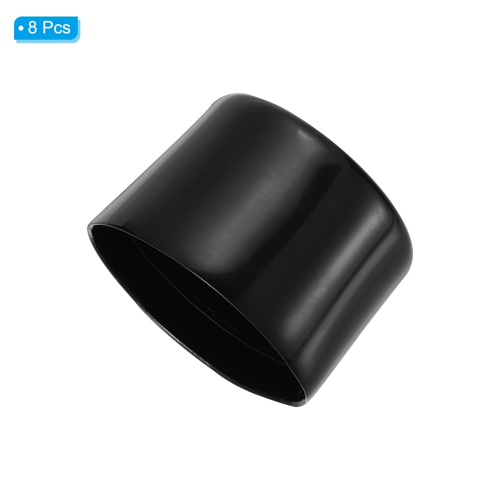 PATIKIL 2-1/2" ID Round Rubber End Caps - Image 3