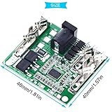 Youmile 5S 20A 18V 21V BMS Module Li-Ion Lithium Battery Pack Battery Charger Protection Board with Nickel Strip DC male cable for Power Tools - Image 4