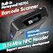 Rayoungtek Android Barcode Scanner Built-in HW N5703 1D/2D/QR Scan Engine, NFC Reader, Rugged Android 12 4G WiFi Wireless Handheld Moible Computer PDA Data Terminal for Inventory Warehouse WMS