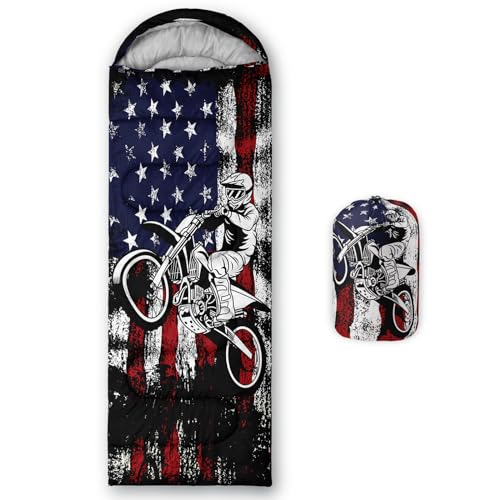 Axolotl Motorcycle Racer Sleeping Bag