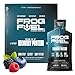 FrogFuel Power Liquid Protein Shot - Berry - 24 1oz Nano Hydrolyzed Collagen Liquid Protein Shots. Clinically Proven 100% Digestibility in < 15 Min. A Complete Protein. Not a Protein Gel