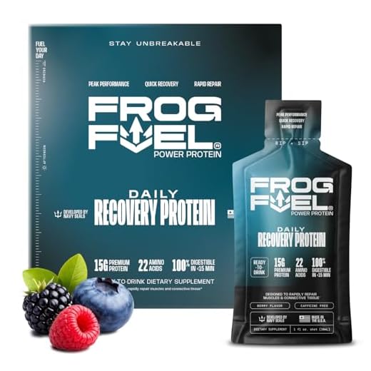 Frog Fuel Protein Shot with Collagen