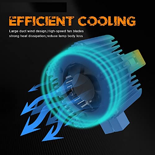 Image of CLOUDSALE D4S LED Headlight Bulbs Conversion Kit 6500K Xenon White 75W /pair 10,000LM /Pair Type (D4S)