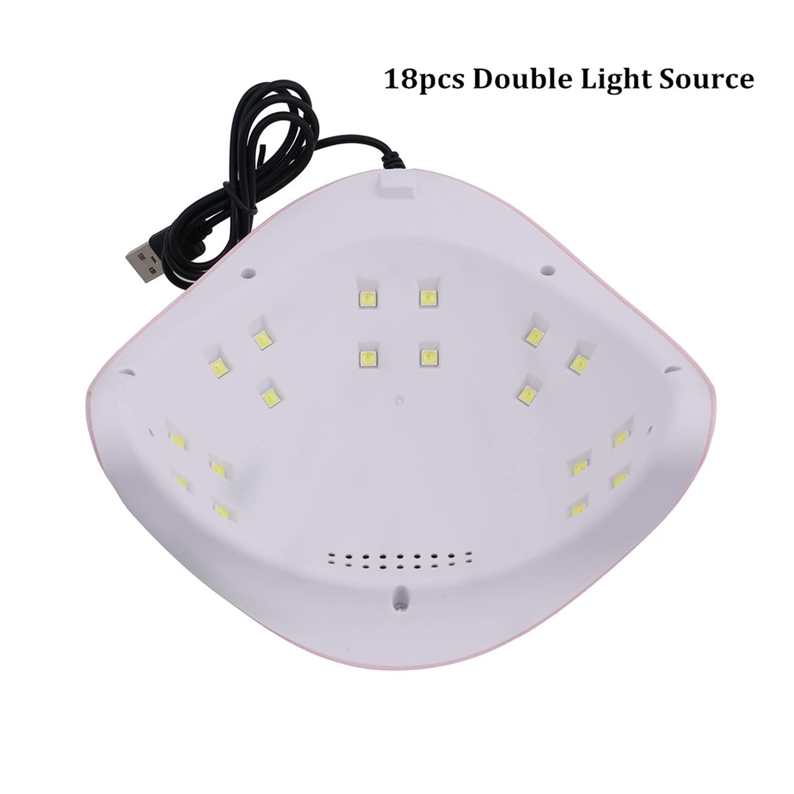 Amazon.com: LED Nail Lamp 18 Leds For UV Gel Varnish Polish Curing