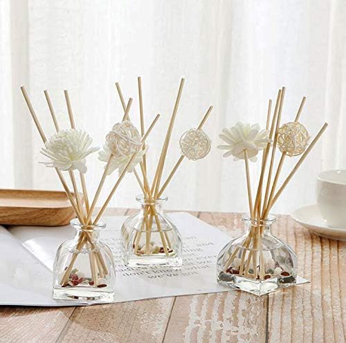 1PCS 150ml Empty Refillable Clear Glass Diffuser Bottles Fragrance Jar Pot for DIY Replacement Reed Diffuser Sticks Sets Essential Oils DIY Diffuser Craft Projects Wedding Party - Image 3