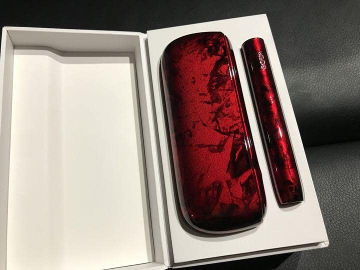 Amazon.co.jp: アイコスイルマ カスタム 赤 フルセット ホルダー 