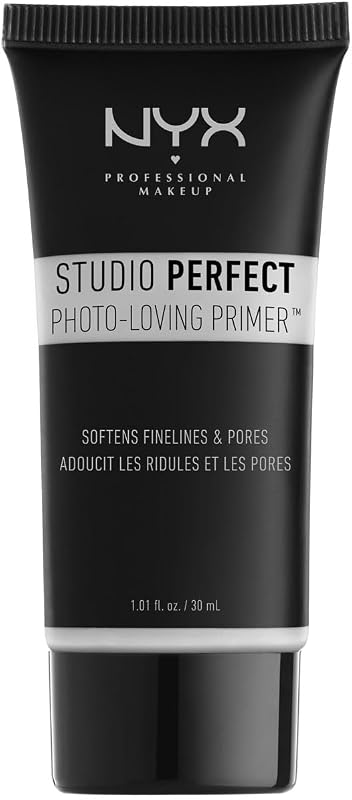 NYX PROFESSIONAL MAKEUP Studio Perfect Primer, prebase facial vegana - Transparente