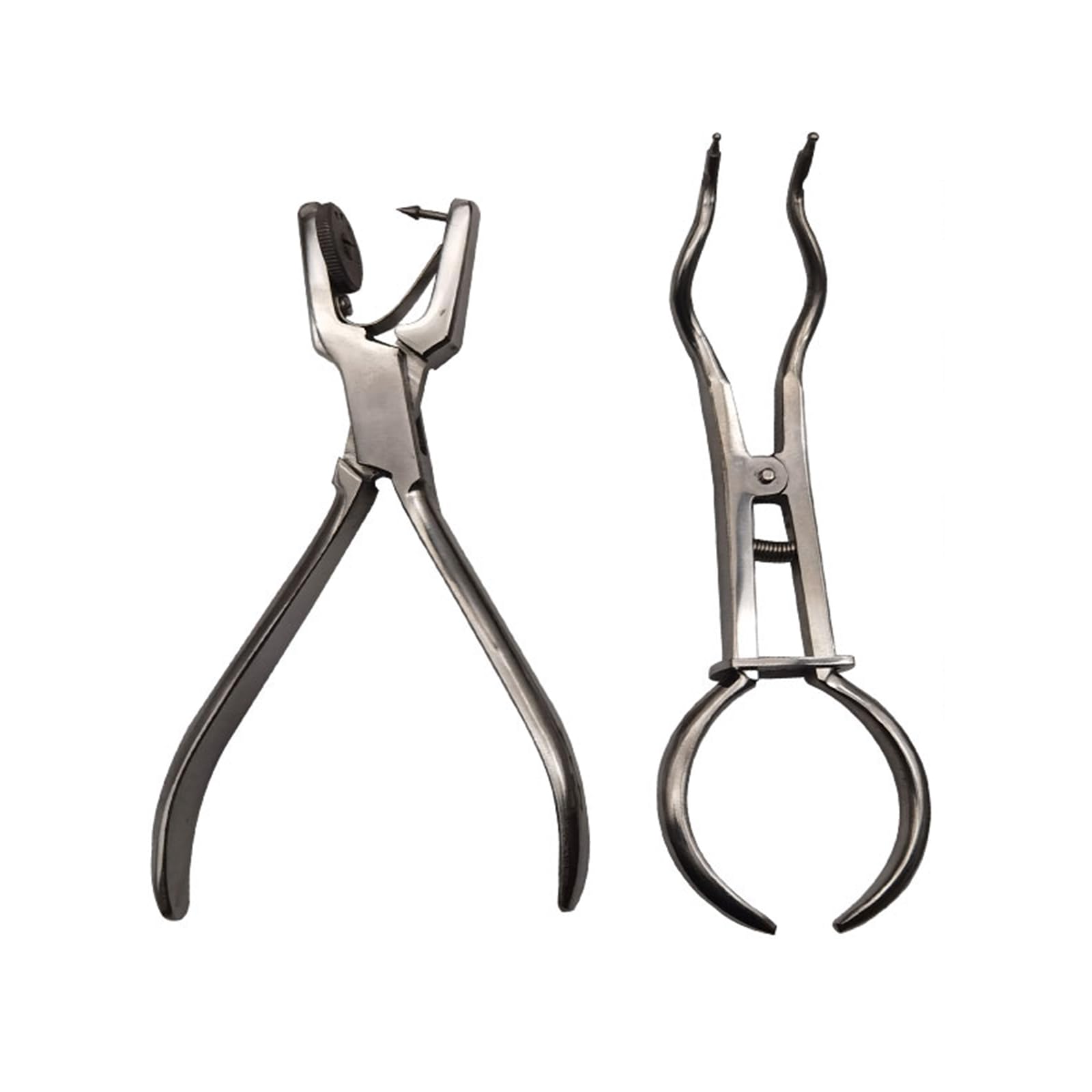Kit di diga in Gomma con Telaio, punzoni, Morsetti, Strumenti dentali per Esame odontoiatrico Orale,C