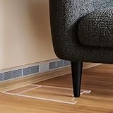 Couch Spacers & Furniture Protectors – Stoppers to Prevent Sliding (2-Pack), Wall Spacers, Under-Couch Stoppers, Protects Walls, Cuts Fire Risks, Saves Outlet Space, for Couches, Beds