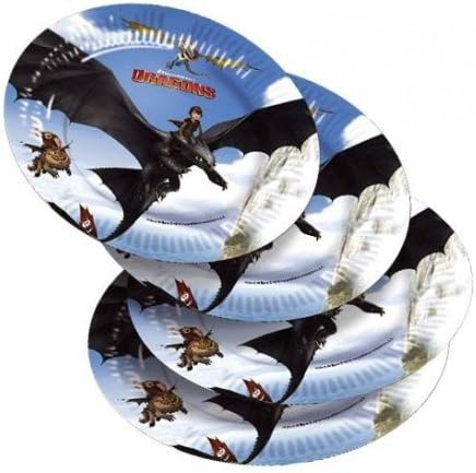 Set of 8 Decorated Paper Dragons 8pcs