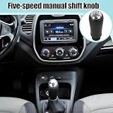 RENAULT Przycisk zmiany biegów z 5 prędkościami, kompatybilny z Renault CLIO MK3 3 III MEGANE MK2 SCENIC MK2 Kangoo, przycisk zmiany biegów do samochodu z adapterem, szybka i miękka zmiana prędkości