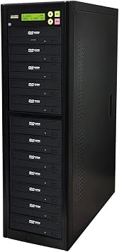 ACARD 1 to 11 24X Burner CD DVD Duplicator Standalone Tower Using ACARDs Native SATA Controller Technology