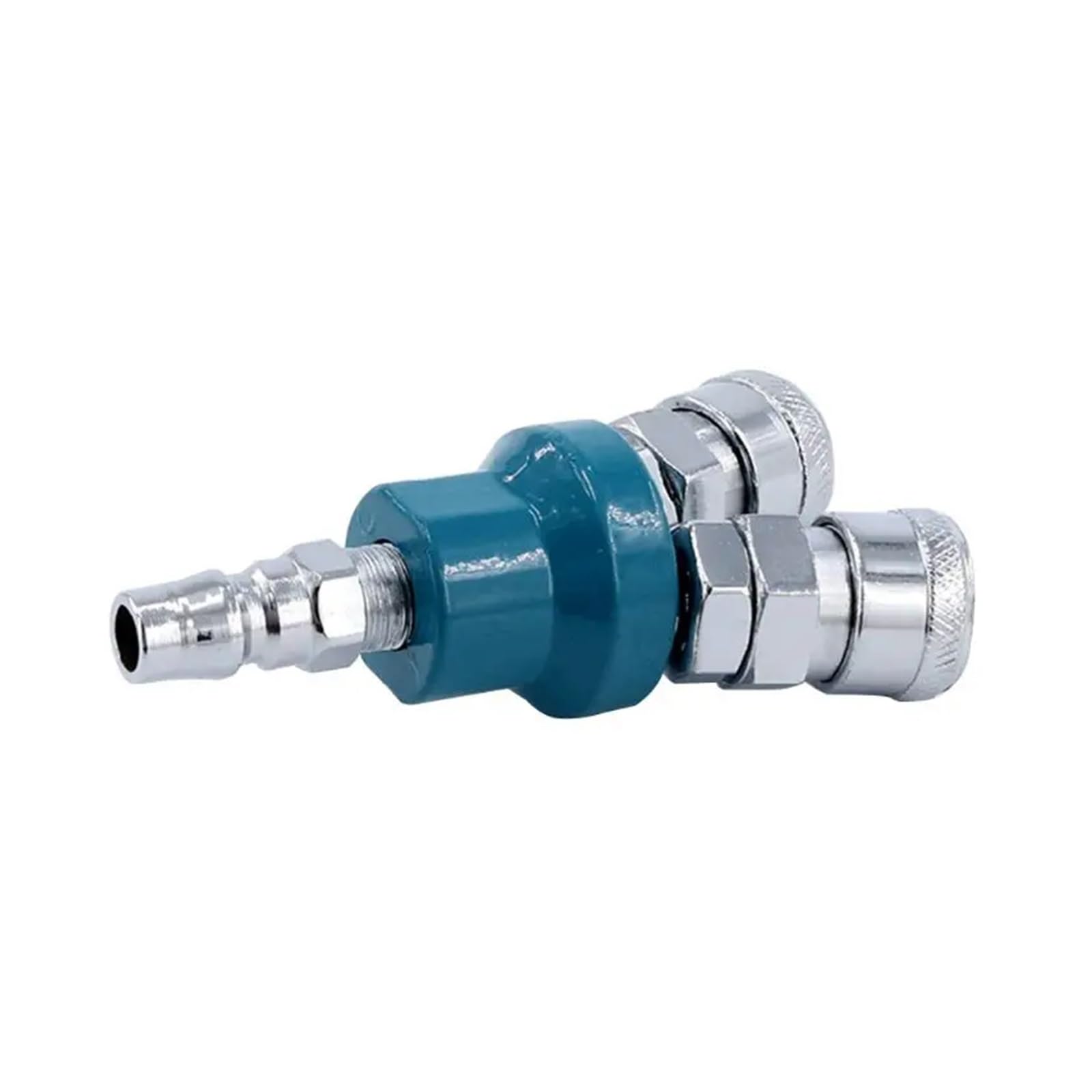 LEOTNNDQ 1PCS 2/3 Way Connector Air Compressor Multi Hose Coupler Pneumatic Fitting Tool 37MD(2 Way)