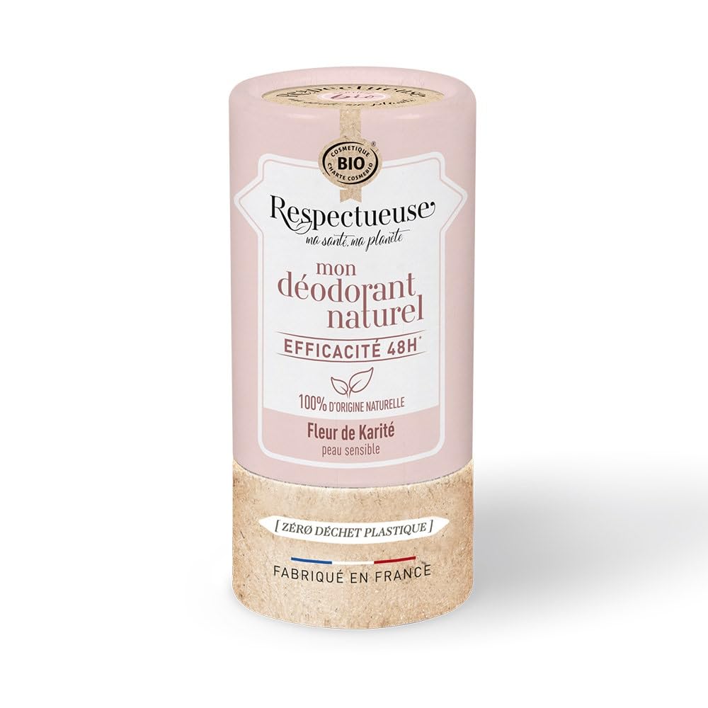 Respectueuse Mon Déodorant Naturel Fleur de Karité Bio 50 g