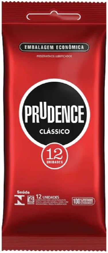 Preservativo Prudence, Opaco, Pacote de 12