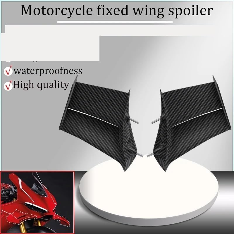 Aileron latéral pour Panigale V4 2025-2026 en carbone ou ABS, carénage aérodynamique haute vitesse - 2