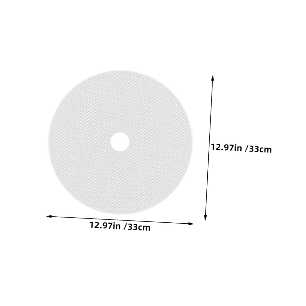 VINTORKY 10Pcs Silicone Dehydrator Sheets for Fruit and Meat Drying Non Stick Round Mats Center Reusable Food Drying Pads for Efficient Dehydration