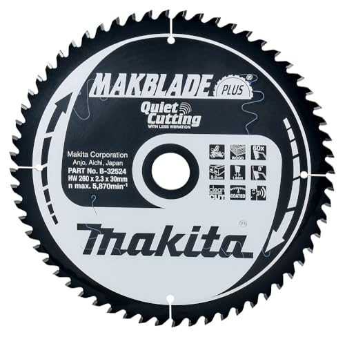 Makita Makblade+ Saegeblatt, 260 x 30 mm, 60Z, B-32524