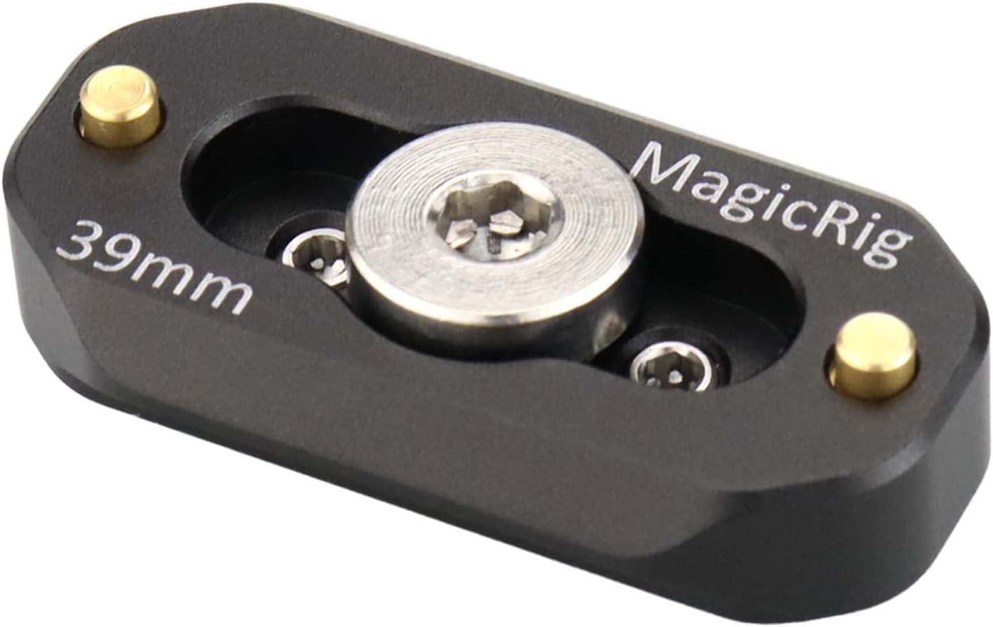 Quick Release NATO Rail(Length 39mm, Thickness 8mm) with 3/8'' Screw Locating Pin for ARRI, NATO Handle, Camera Cage