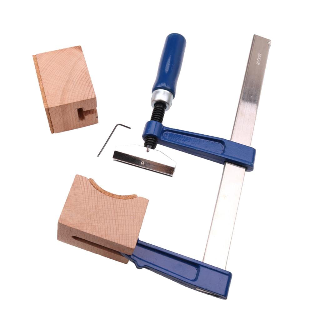 Metal Guitar Repair Mantieni Fretboard Fret Press Tool Con Blocchi Di Legno